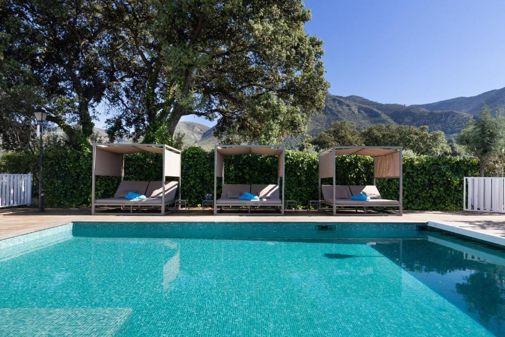 Loma Serena Luxury Villa met verwarmd zwembad en tennisbaan - 4