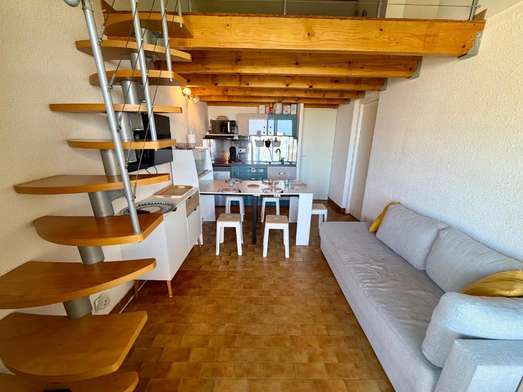 Appartement climatisé face mer avec parking, Marseillan Plage - 3