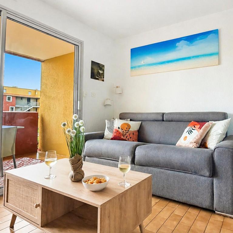Le cocon bleu - T3, 6p, PK, Clim - plage à 5 min - 4