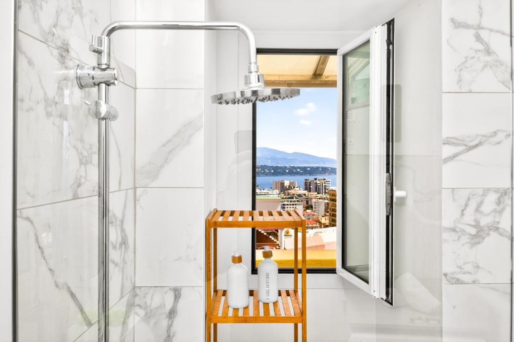 Vue mer et Principauté - Unique avec terrasse - GA - 4