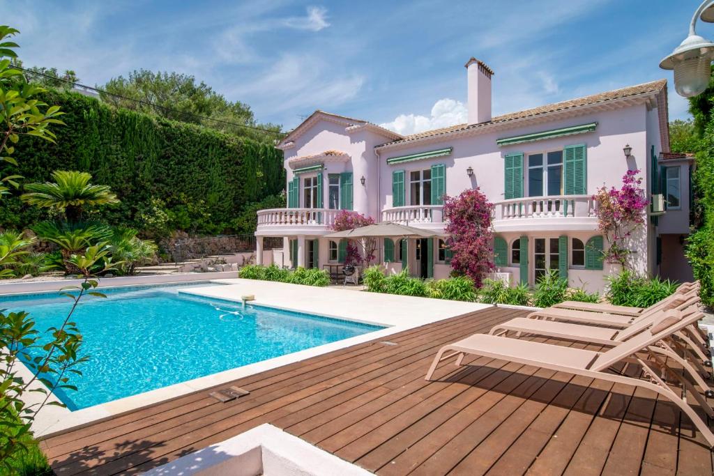 Somptueuse villa familiale avec piscine a distance piétonne de Cannes - 2