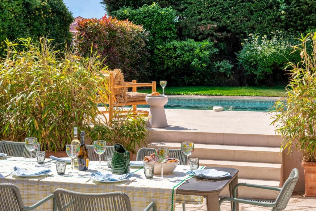 Somptueuse villa familiale avec piscine a distance piétonne de Cannes - 4