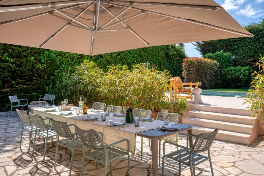 Somptueuse villa familiale avec piscine a distance piétonne de Cannes - 5