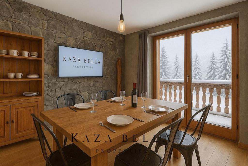KAZA BELLA - Les Carroz Chalet moderne avec vue Duplex 3 chambres et 3 SDB Les Carroz Grand Massif - 1