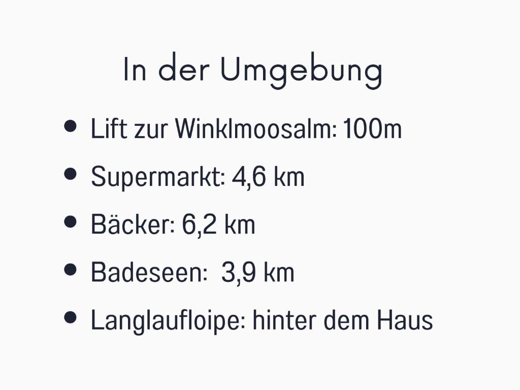 Deine Auszeit an der Talstation Winklmossalm - Skifahren und Wandern direkt ab der Haustür - 5