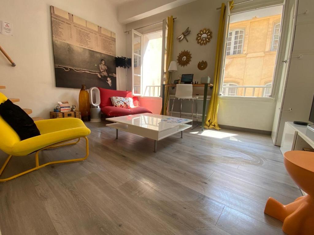 Chez Anne - Appartement cosy avec mezzanine au cœur du centre historique d'Aix-en-Provence - 3