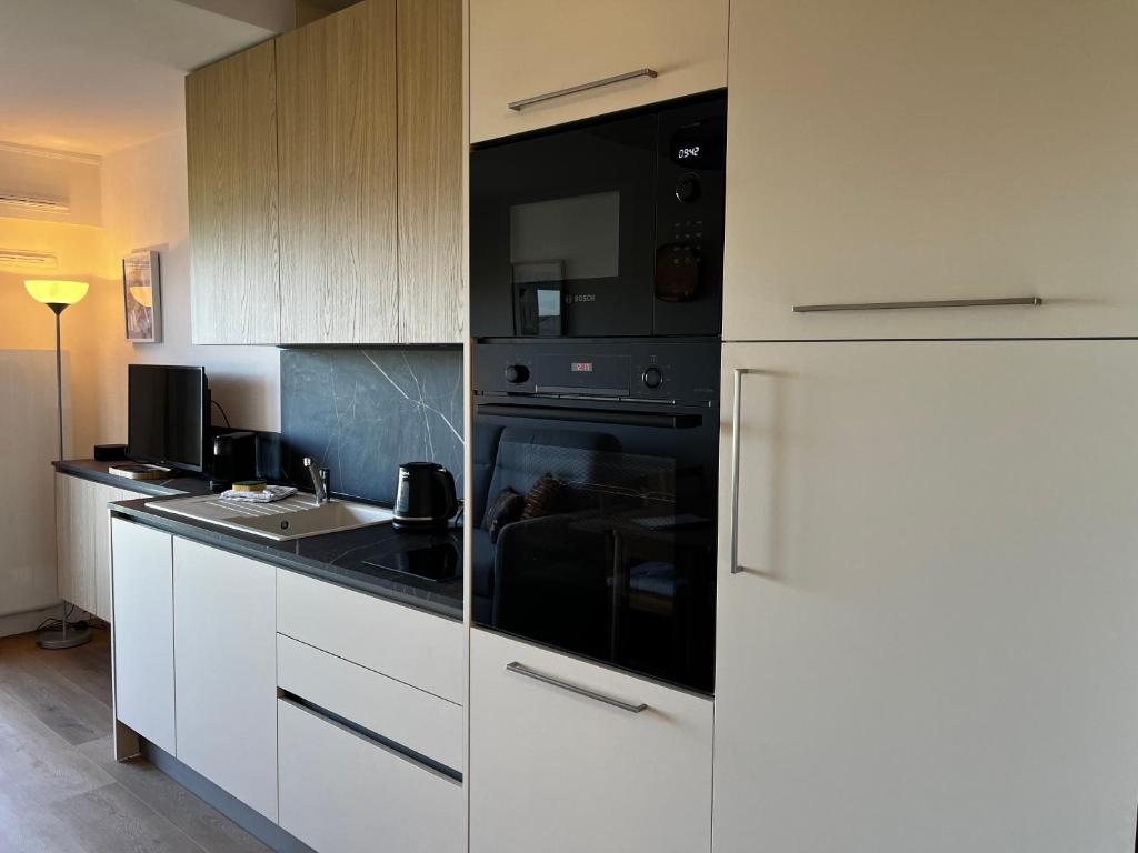 116 naturelle , Wimereux , Studio pour 4 , parking , garage à velos , wifi - 4