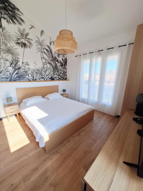 Le Clémenceau- 6pers - Plage 200m, Clim, PKG privé - 5