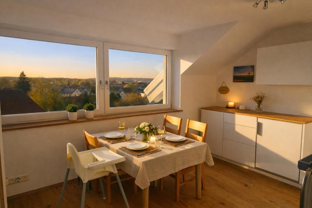 Panorama Apartment im Allgäu mit Balkon, Garten und Stellplatz - 2