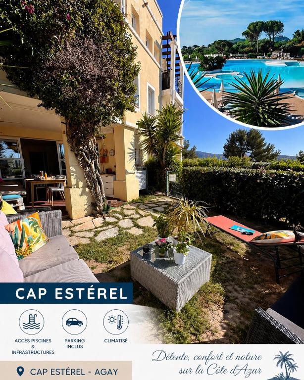 Cap Estérel FH Appartement avec jardin clos privatif -Vue mer -Piscine chauffée 04 avril &01 novembre - Saint Raphaël - 2