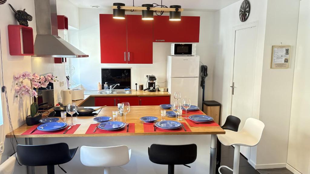 Appartement 100m2 - T4 Cinéma Privé Parking Saint-Leu - 4