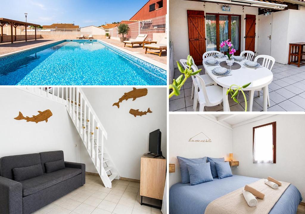 Villa cosy, familiale, terrasse, piscine & parking - 2