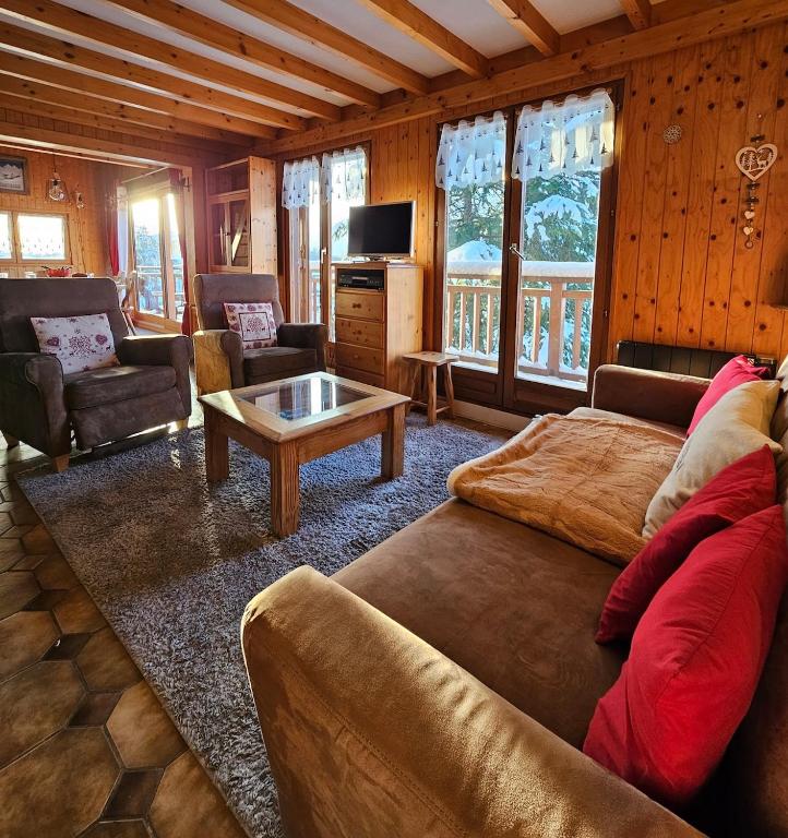 Chalet chaleureux - vue montagnes Grand Massif - 2