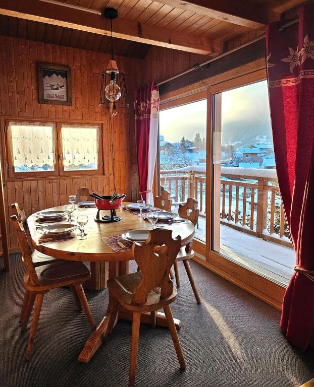Chalet chaleureux - vue montagnes Grand Massif - 3