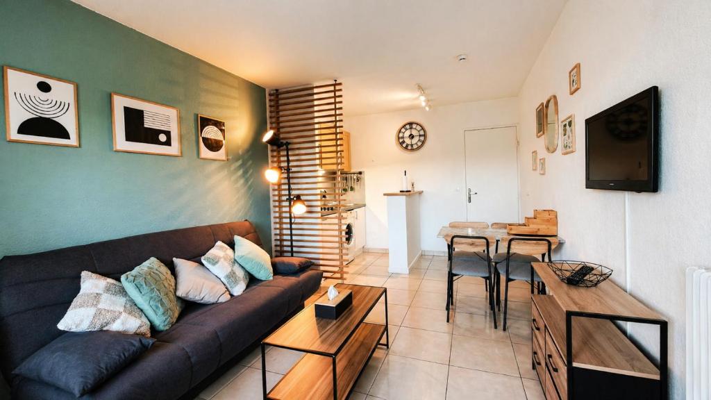 Appartement climatisé avec piscine, proche centre et plages d'Antibes - 4
