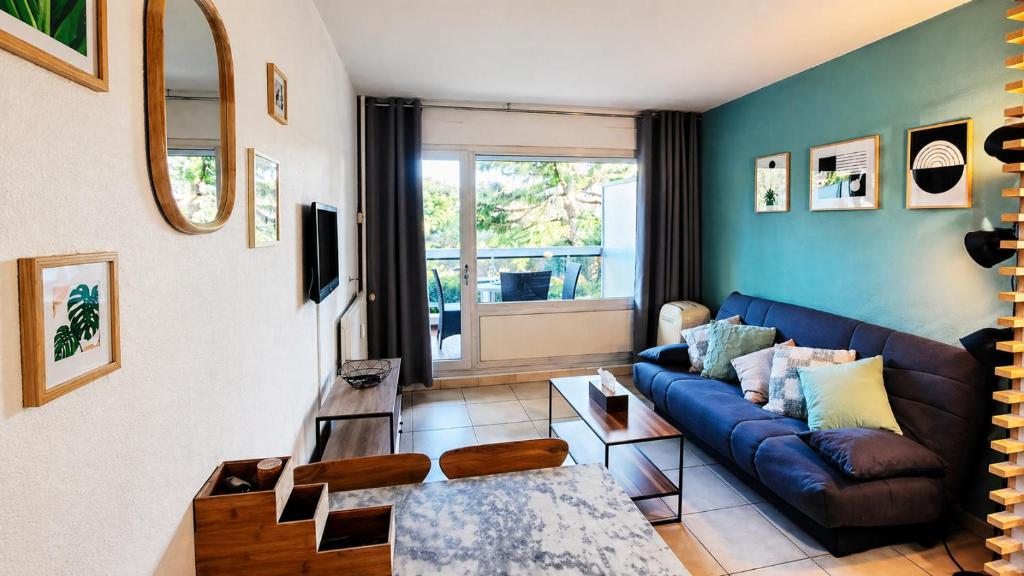 Appartement climatisé avec piscine, proche centre et plages d'Antibes - 3