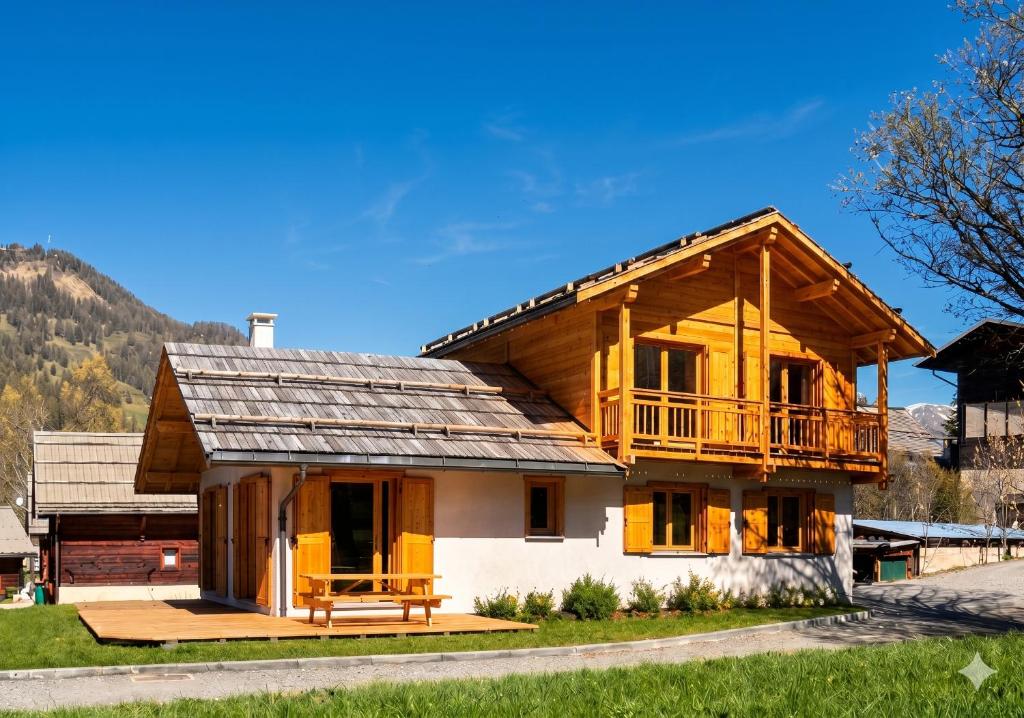 Chalet de charme 8 pers Vue montagne Terrasse Queyras - 2