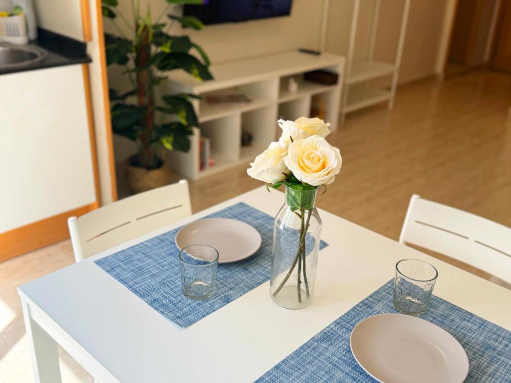 Apt con chill-out, piscina en la azotea a 5 min de la playa y parking privado - 5
