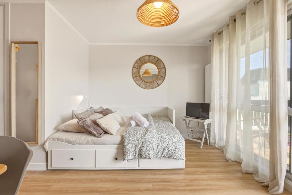 L'ESCALE - Studio lumineux et grand balcon - 2 à 3 personnes - 5