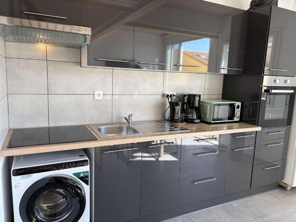 SP490-B068 Appartement Studio Mezzanine 4 couchages SAINT PIERRE LA MER - 4