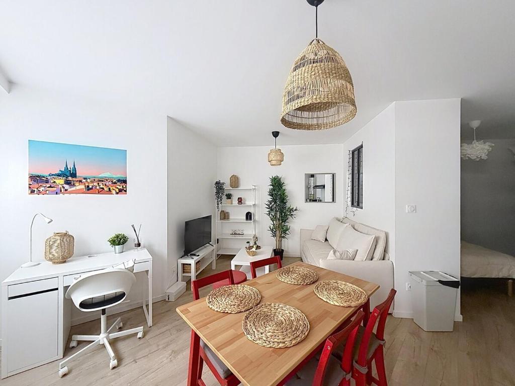 T1 Bis Moderne & Cosy au RDC - 4 pers - Centre - 3