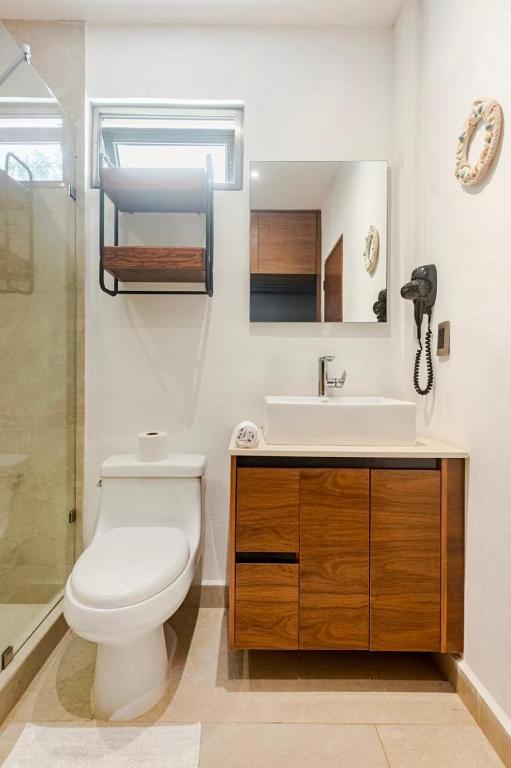 Akbal Studio con Piscina, Gym y Rooftop Garden Studio 101 A - 2