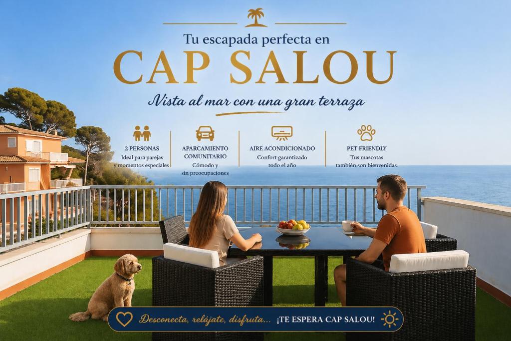Cap Salou Beach - Sea View - Pool - AC - Parking - 1