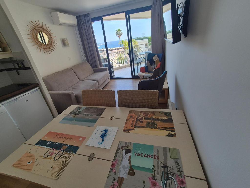 Cannes Francia - Vue mer - Piscine - Clim - Parking - 4