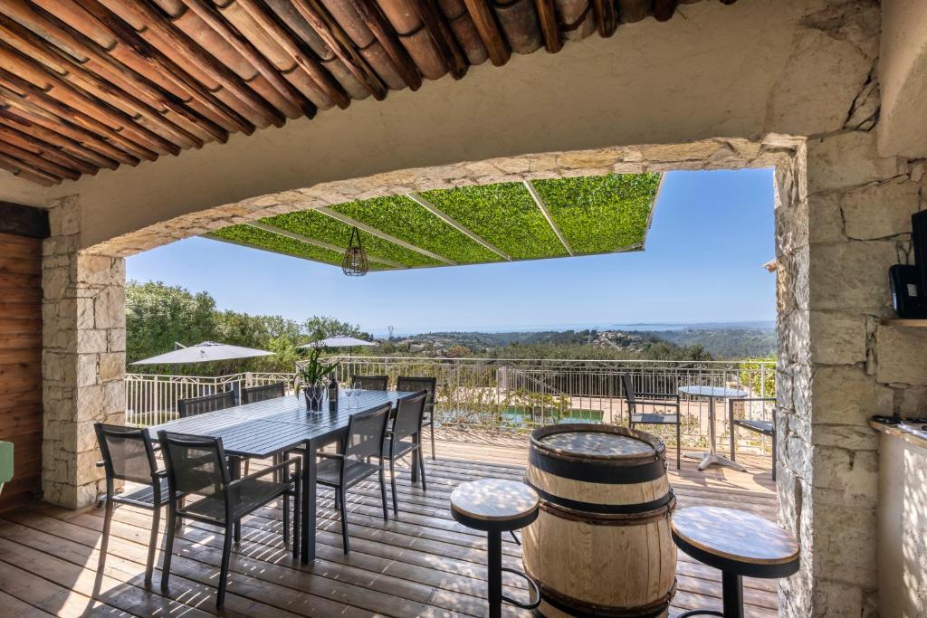 Panorama des Anges - Villa familiale vue mer, piscine, bassin enfant - 4