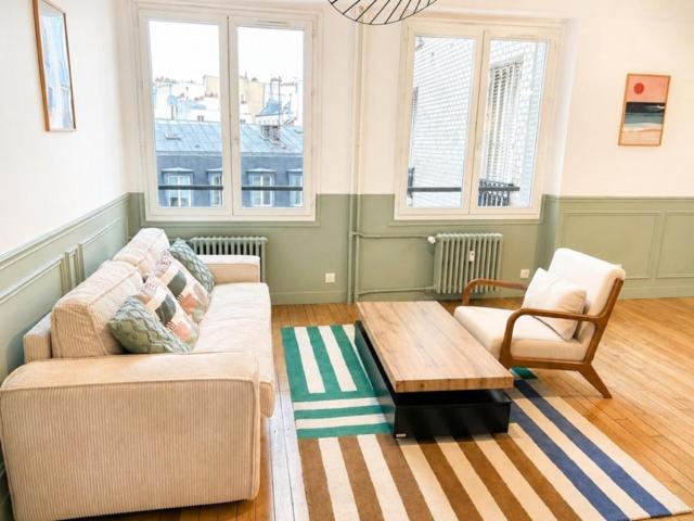 Quiet and bright apartment, Paris 17, medium-term stays, thirty nights or more - 2