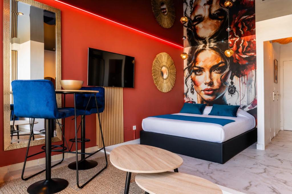 Cap Paradize - Vue Mer - Heliopolis - Parking - Climatisation - Village Naturiste - 3