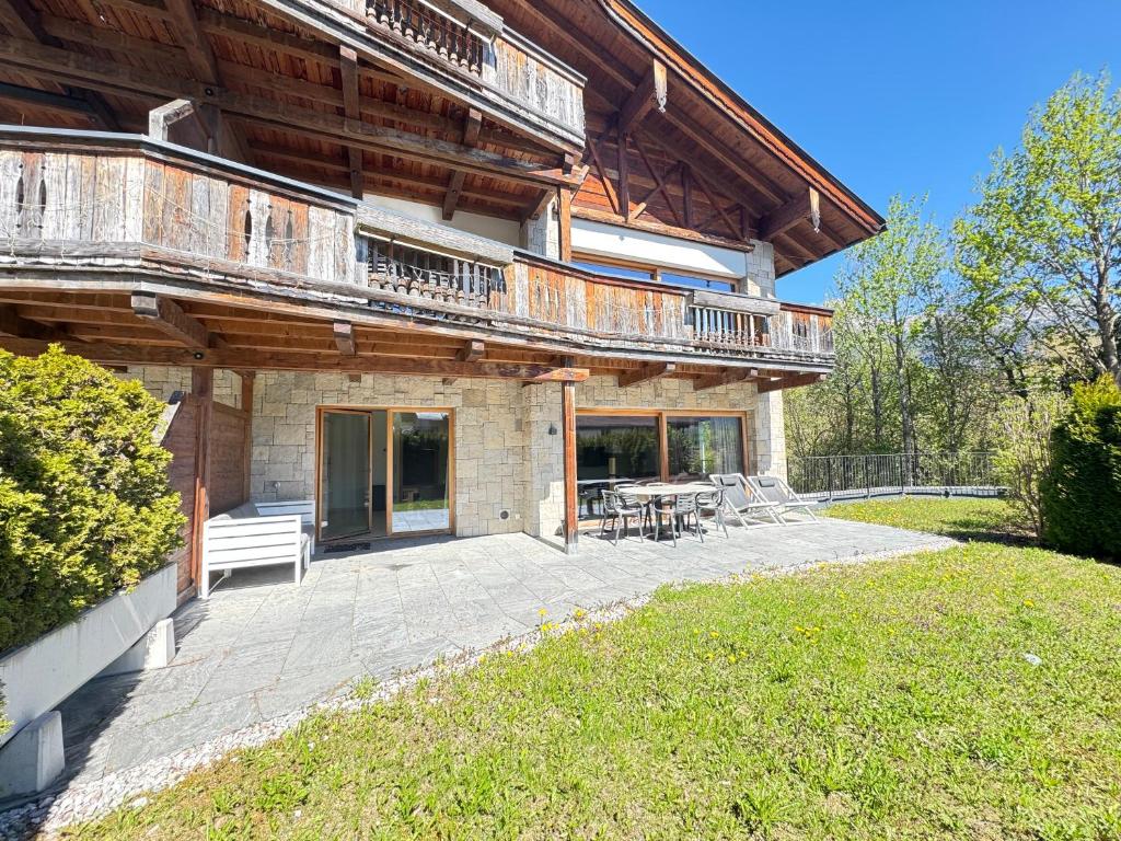 Mountain Lodge Leogang- Alpines Apartment, Terrasse, Garten, Kamin - 2