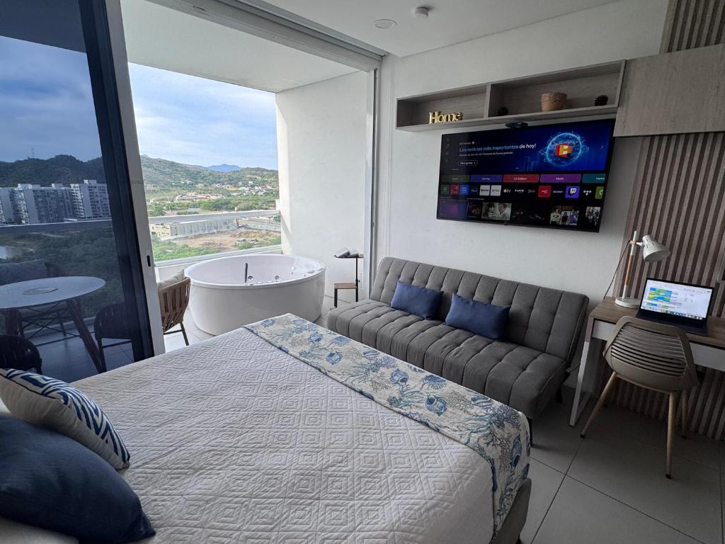 Suite con Jacuzzi y Espectacular Vista Piso 16 - 5