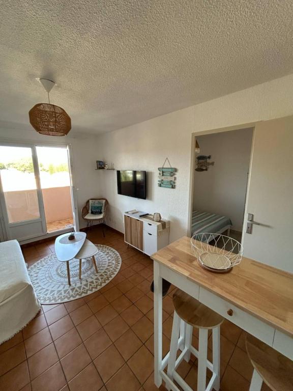 Appartement 4 couchages climatisé,piscine privée,proche centre ville et plages - 5