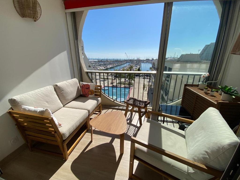 BEL APPARTEMENT CENTRAL - Vue PORT Et MER - Parking - Clim - WIFI - 1