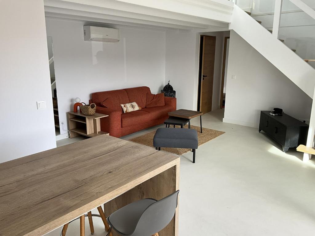 Le Loft Basque Hendaye - Terrasse cuisine 36m2 - clim - 4