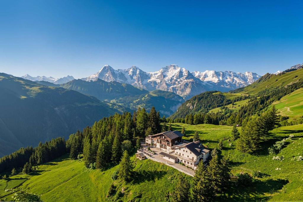 Waldhotel Fletschhorn Private Whole Hotel in Saas-Fee 360 Alpine Views & Sauna - 1