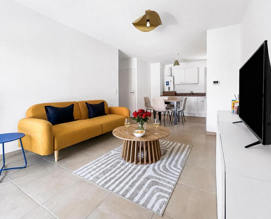 T2 moderne avec balcon et stationnement gratuit - 3