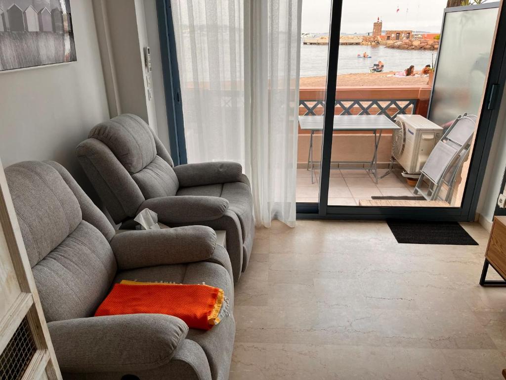 Appartement confortable à Théoule-sur-Mer, 30 m², vue mer. - 2