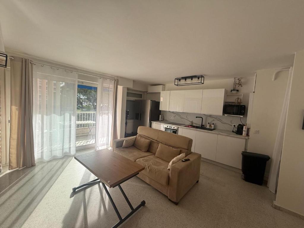Appartement 2 chambres front de mer 40m plage vue mer clim - Fréjus plage - 5
