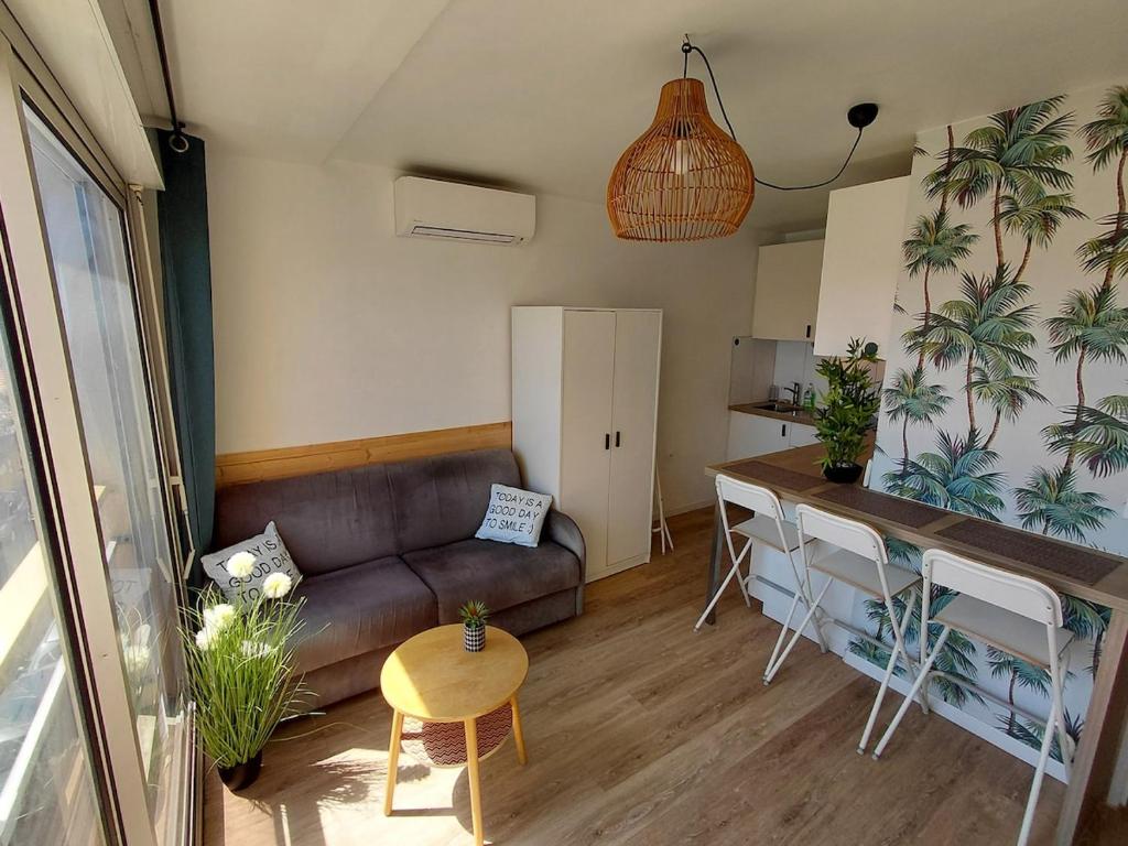 Palavas Bel Appartement rénové 4 personnes avec clim Les Palmiers - 3