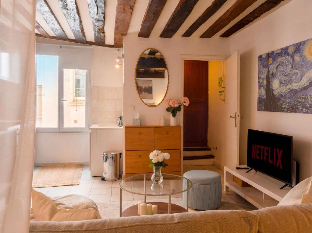 Cozy Studio by Notre-Dame Latin Quarter - 4