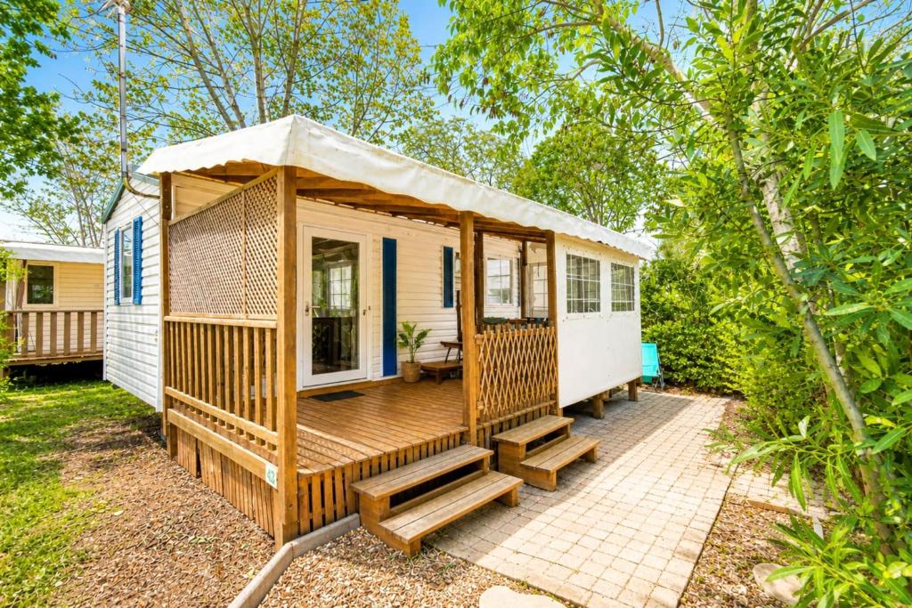 Mobil-home tout confort Camping de lEscale C43 terrasse piscine & plages - 2