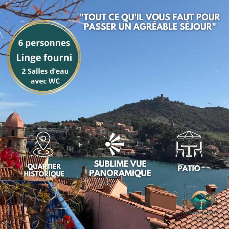 Mas Pujades*Maison typique*T4*Balcon Vue mer*Patio - 1