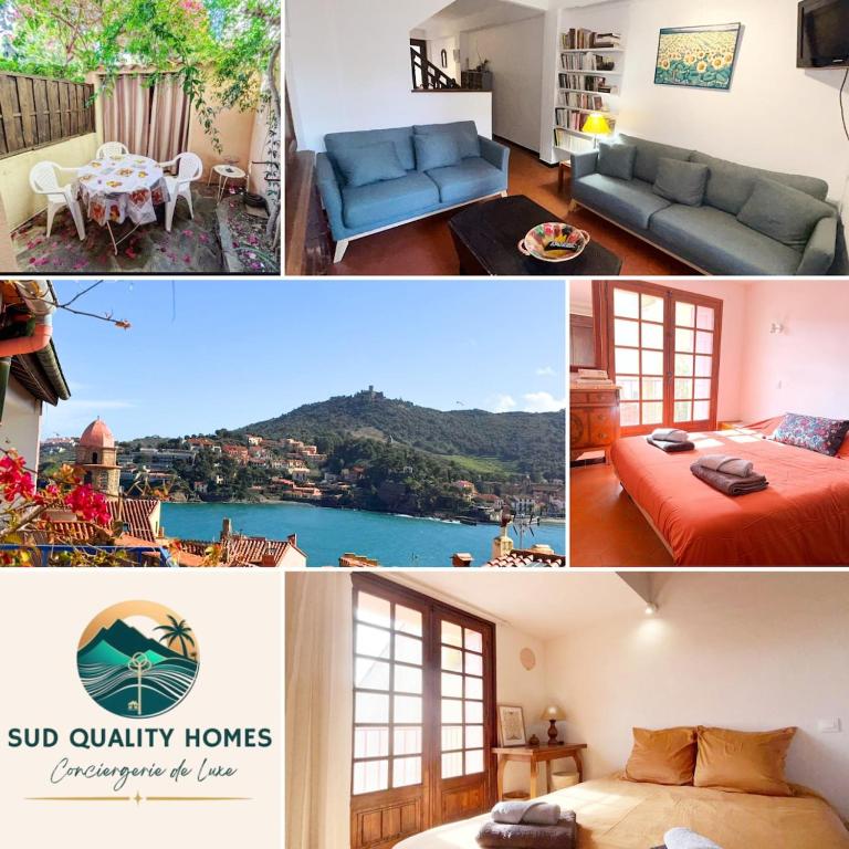 Mas Pujades*Maison typique*T4*Balcon Vue mer*Patio - 2
