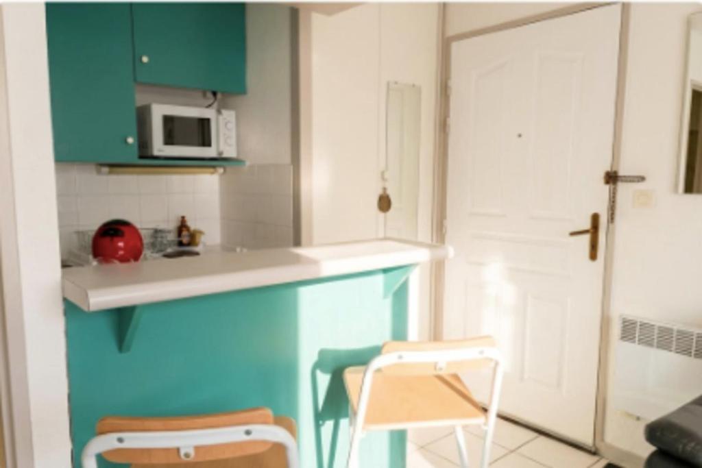 Studio with 25 m terrace & private parking - 5