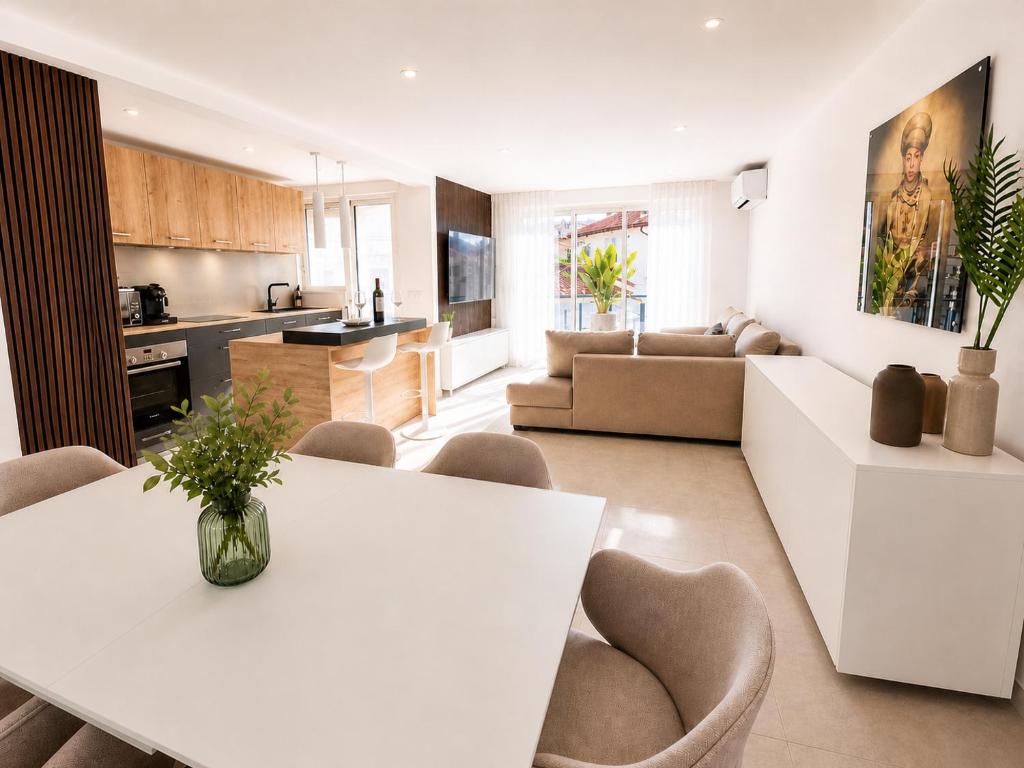 Cannes centre 80m2 - terrasse - parking gratuit - 3