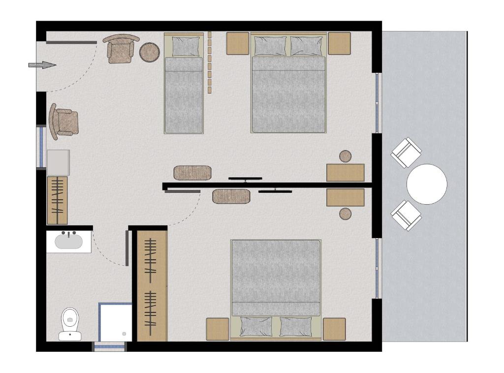 Yianetta Hotel & Suites — Hotel rooms in Kavos, Ionian Islands