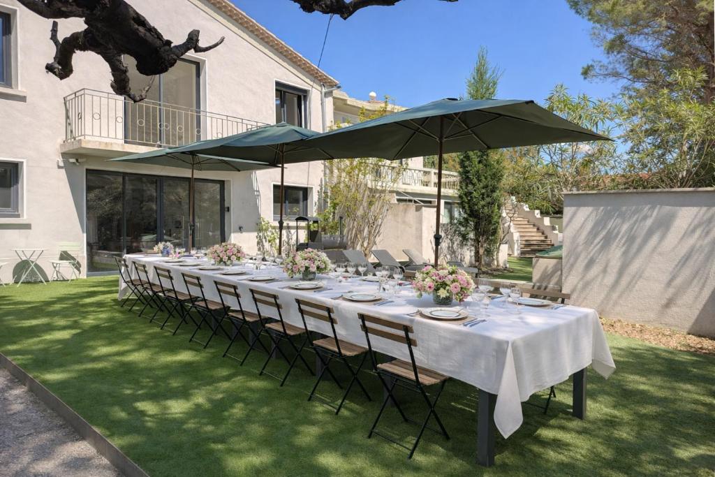 La Demeure 5 étoiles SPA Saint Quenin-30 personnes- Provence Ventoux- accueil familles, groupes, séminaires - 2
