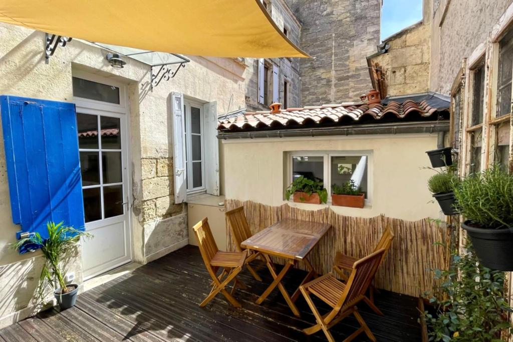 Échoppe Bordelaise avec terrasse - 1